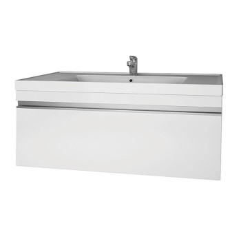 Тумба под раковину подвесная Dreja Grace 90 см, белый
