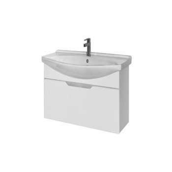 Тумба под раковину подвесная Dreja Laguna 65 см, белый