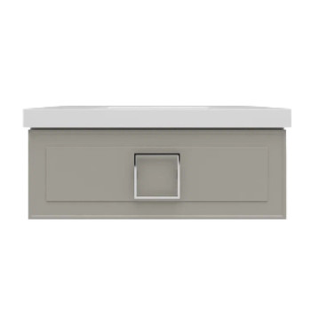 Тумба под раковину подвесная La Fenice Cubo FNC-01-CUB-C-100, бежевая