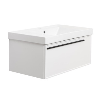 Тумба под раковину подвесная La Fenice Elba FNC-01-ELB-B-80, белая