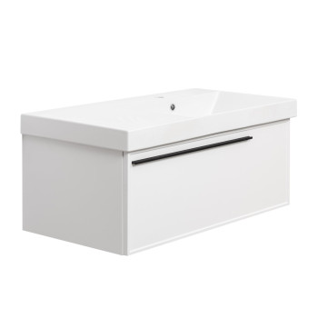 Тумба под раковину подвесная La Fenice Elba FNC-01-ELB-B-90, белая