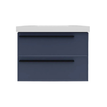 Тумба под раковину подвесная La Fenice Elba TWIN FNC-01-ELB-BG-90-2, синяя