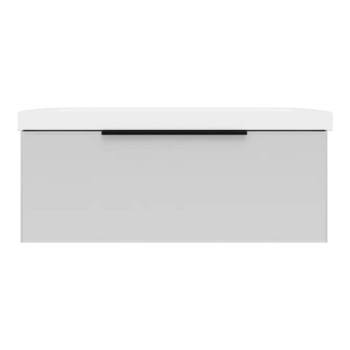 Тумба под раковину подвесная La Fenice SIMPLA FNC-01-SIM-B-100, белая