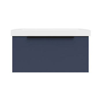 Тумба под раковину подвесная La Fenice SIMPLA FNC-01-SIM-BG-80, синяя