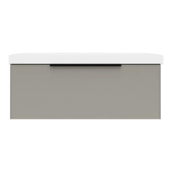 Тумба под раковину подвесная La Fenice SIMPLA FNC-01-SIM-C-100, бежевая