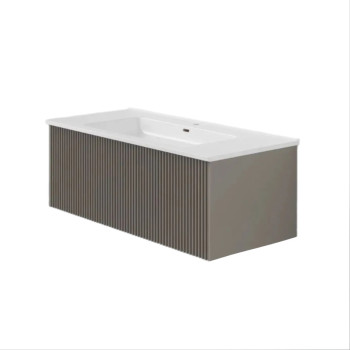 Тумба под раковину подвесная La Fenice Terra FNC-01-TER-C-100, бежевая