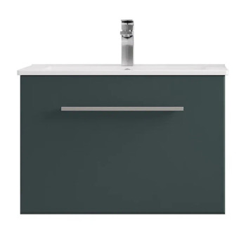 Тумба под раковину подвесная Velvex Posse tp.POS.OSK.65.1Y верде, 65 см