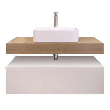 Тумба подвесная без столешницы Velvex Unit tp.UNI.50.1Y белый матовый, 50 см