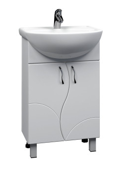 Тумба с раковиной напольная VIGO Alessandro tn.ALE.UYU.55.2D, 55 см