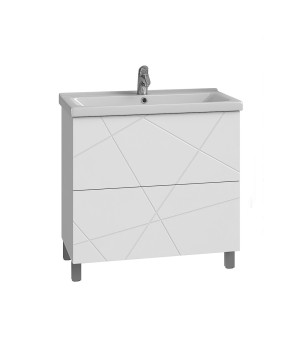 Тумба с раковиной напольная VIGO Geometry tn.bsf.GEO.9696.80.2Y, 80 см