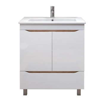 Тумба с раковиной напольная VIGO Grani tn.GRI.OSK.75.2D.1Y дуб золотой, 75 см