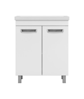 Тумба с раковиной напольная VIGO Plaza tn.PLA.COM.60.2D, 60 см