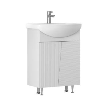 Тумба с раковиной напольная VIGO Selena tn.SEL.BAL.60.2D, 60 см