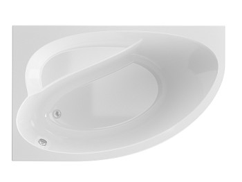 Ванна Alex Baitler NERO левая 150*95