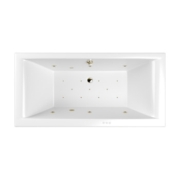 Ванна WHITECROSS Savia Duo 170x80 "RELAX" (бронза)