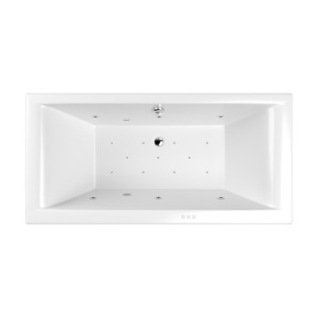 Ванна WHITECROSS Savia Duo 170x80 "RELAX" (хром)