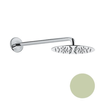 Верхний душ ультратонкий с кронштейном Fiore 30LI8630, лайм