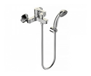 VI BA238AA UNO Смеситель для ванны/душа настенный с душ горнитуром