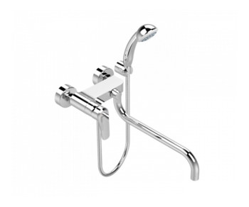 VI BA268AA Balance Смеситель для ванны L=320 мм, с душевым набором