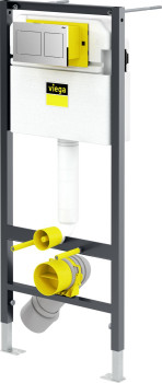 VIEGA 792 596 Prevista Dry 3 в 1, Набор (Рама, панель Visign for Style 21, крепеж) Exclusive