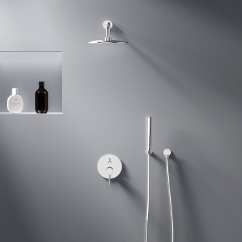 Встраиваемая душевая система со смесителем для душа