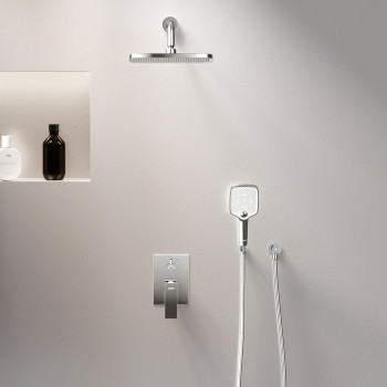 Встраиваемая душевая система со смесителем для душа