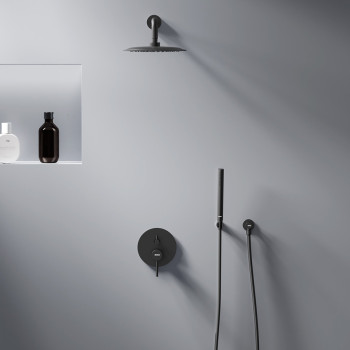 Встраиваемая душевая система со смесителем для душа