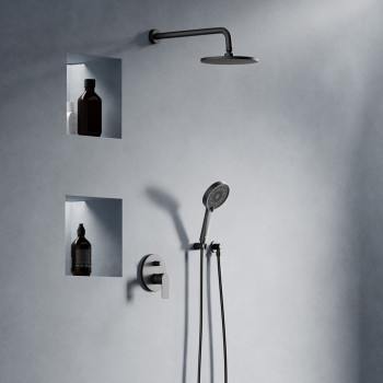 Встраиваемая душевая система со смесителем для душа