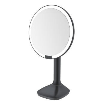 Зеркало косметическое с подсветкой JAVA S-M8888H, черный