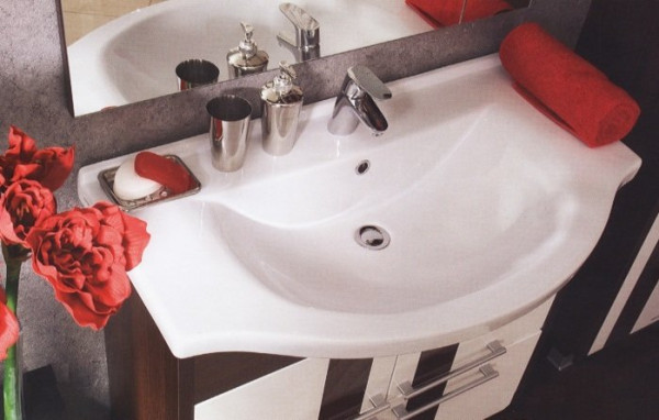 1.WH11.0.790 ЭЛЬБРУС умывальник 90 см.. Фото 4