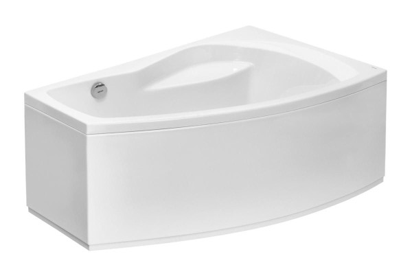 1.WH11.1.985 МАЙОРКА 150х90 ванна асимметричная акриловая правосторонняя белая. Фото 2
