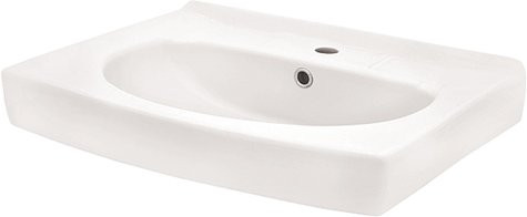1.WH30.1.970 ПИЛОТ умывальник 50 см (кронштейн, крепление, сифон в комплекте). Фото 1