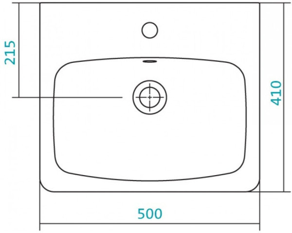 1.WH30.2.184 НЕО умывальник 50 см. Фото 2