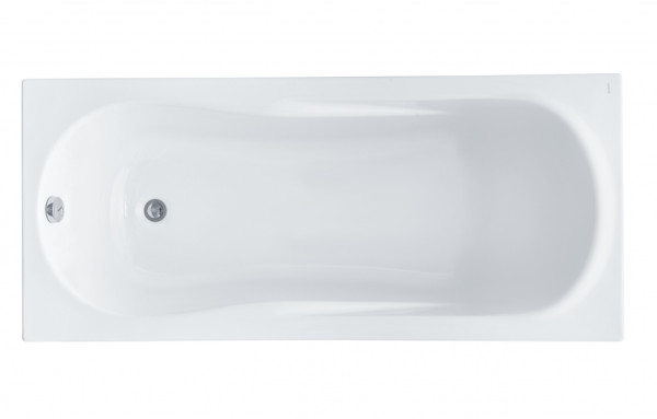 1.WH30.2.383 КАЛЕДОНИЯ 150х75 ванна акриловая прямоугольная белая. Фото 1