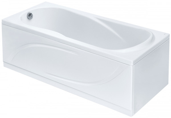 1.WH30.2.388 КАЛЕДОНИЯ 160х75 ванна прямоугольная акриловая белая. Фото 4