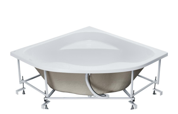 1.WH30.2.402 МЕЛВИЛЛ 140х140 ванна симметричная акриловая белая. Фото 3