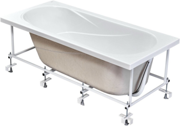 1.WH30.2.441 КАСАБЛАНКА XL Ванна акриловая прямоугольная 170х80 бел. Фото 4