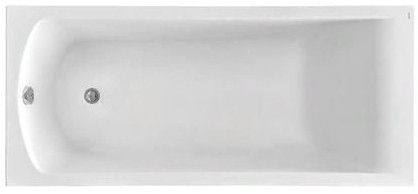 1.WH50.1.597 ФИДЖИ Ванна акриловая прямоугольная 160х75 белая. Фото 1
