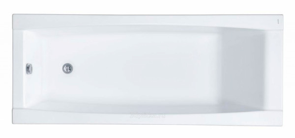 1.WH50.1.597 ФИДЖИ Ванна акриловая прямоугольная 160х75 белая. Фото 2
