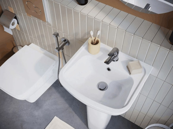 1.WH50.1.753 ЛОНГИ умывальник 45 см 1/отв. Фото 7