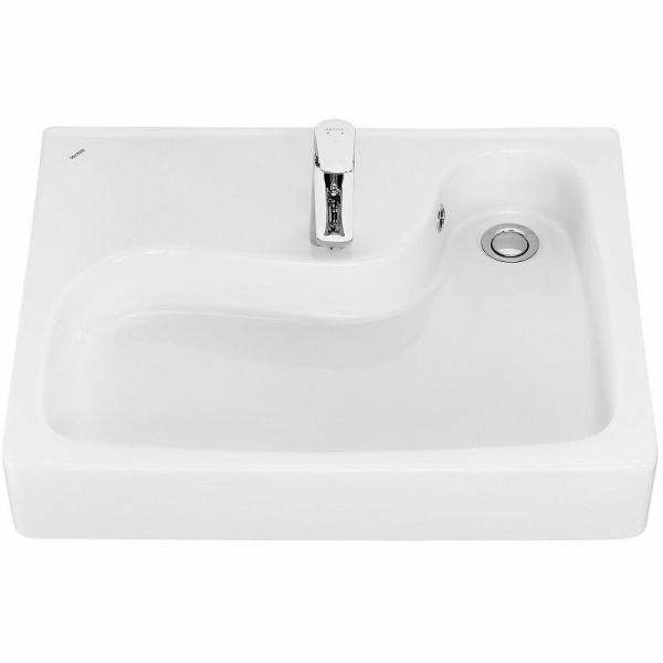 1.WH50.1.770 КЛИО Умывальник 50 см (с кронштейнами). Фото 2