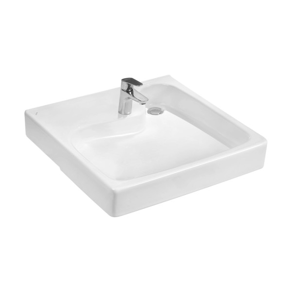 1.WH50.1.784 КЛИО Умывальник 50 см (с кронштейнами и сифоном). Фото 1