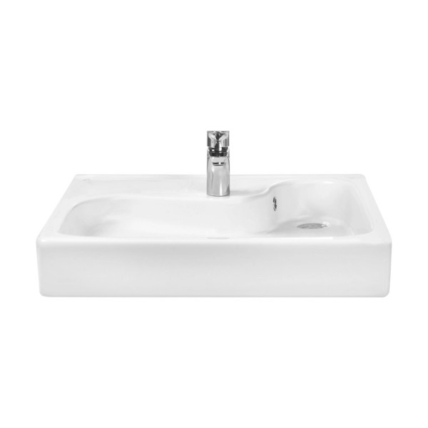 1.WH50.1.784 КЛИО Умывальник 50 см (с кронштейнами и сифоном). Фото 3