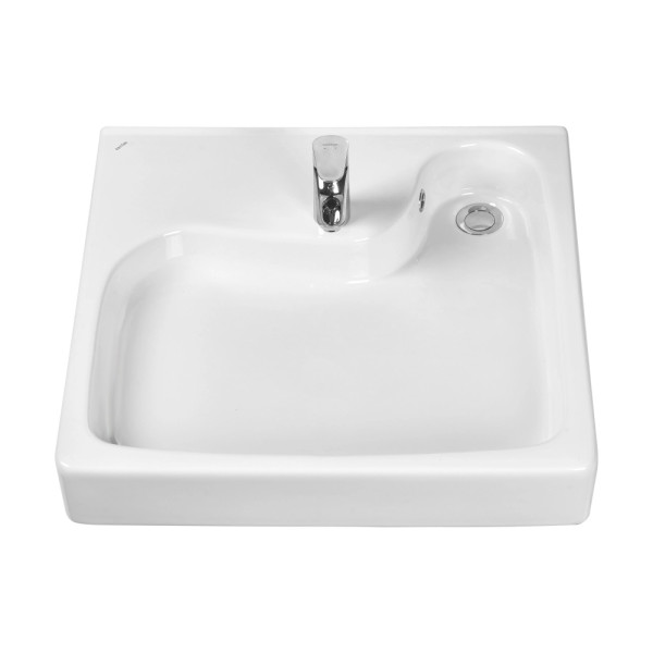 1.WH50.1.785 КЛИО Умывальник 60 см (с кронштейнами и сифоном). Фото 2