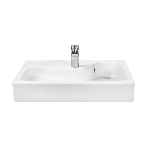 1.WH50.1.785 КЛИО Умывальник 60 см (с кронштейнами и сифоном). Фото 4