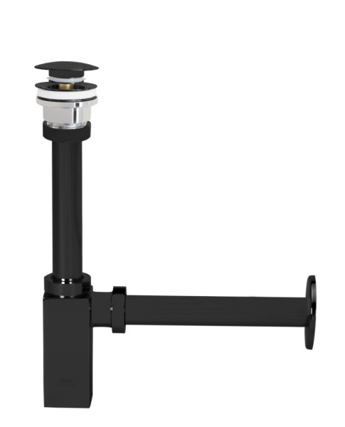 102119055C1EX сифон для раковины, матовый черный. Фото 1