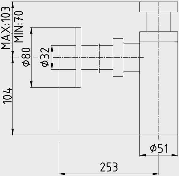 102119071EX сифон. Фото 2
