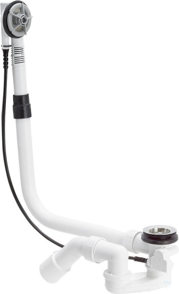 111069 Multiplex слив-перелив для нестандарт ванн, сифон, 40/50 x 725, без накладок, плоская конструкция, модель 6163.1. Фото 1