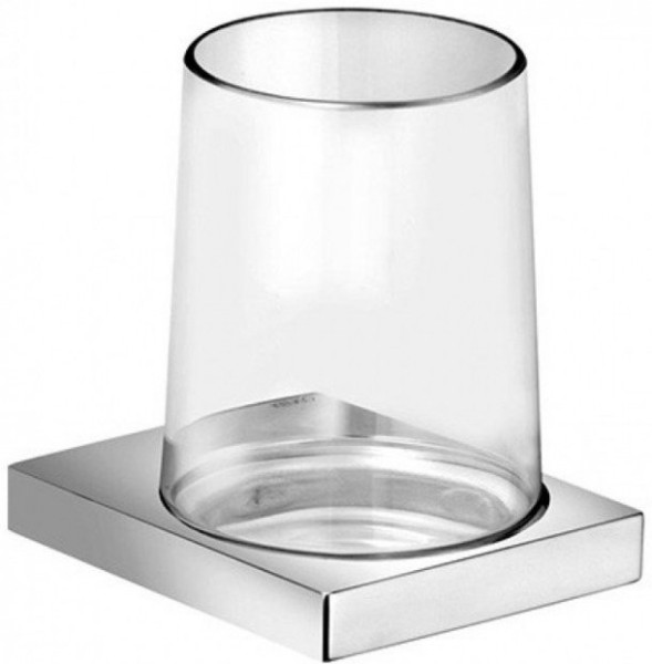 11150019000 EDITION 11 Держатель стакана в комплекте с хрустальным стаканом, хром. Фото 1