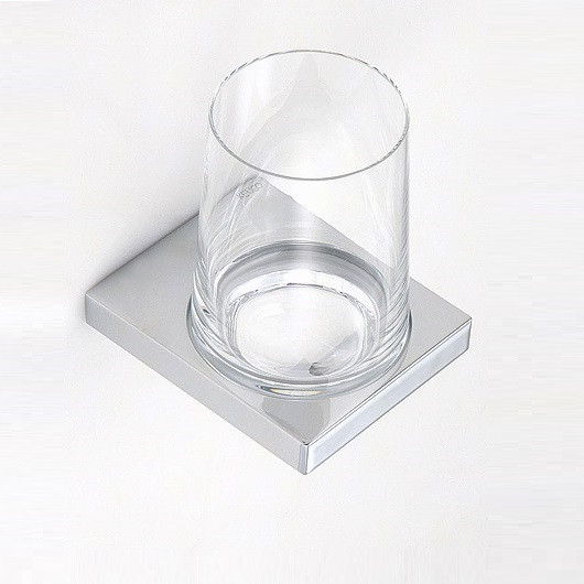 11150019000 EDITION 11 Держатель стакана в комплекте с хрустальным стаканом, хром. Фото 2
